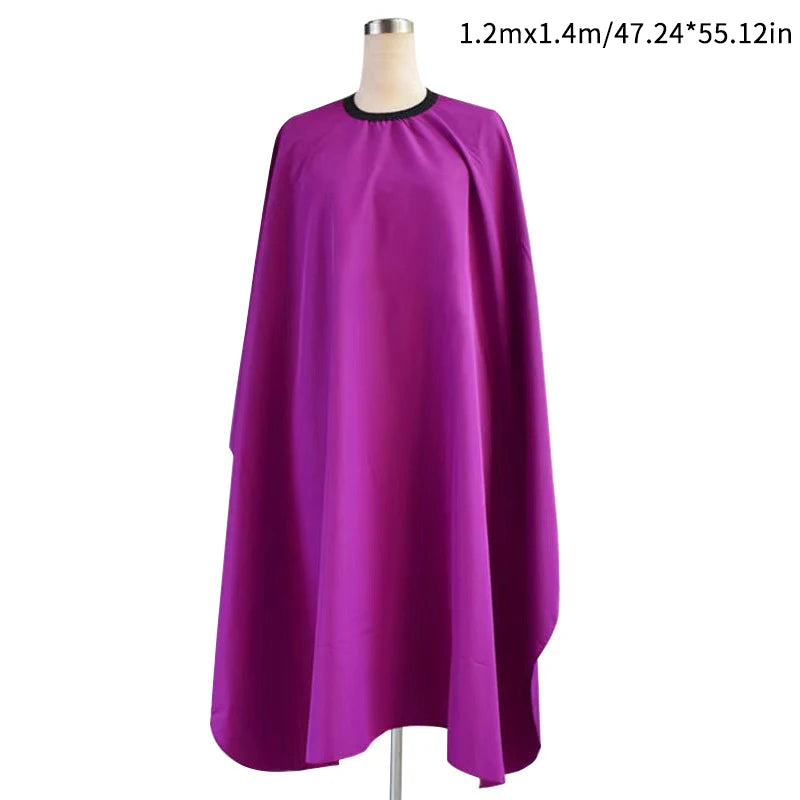 Waterproof Hair Cutting Cape Barber Salon Gown 120×140cm Barber Salon Cape QXL