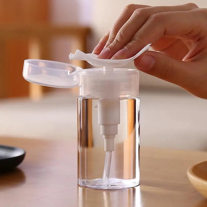 Refillable Plastic Press Pump Bottle | Liquid Dispenser Pump Dispenser Bottle QXL