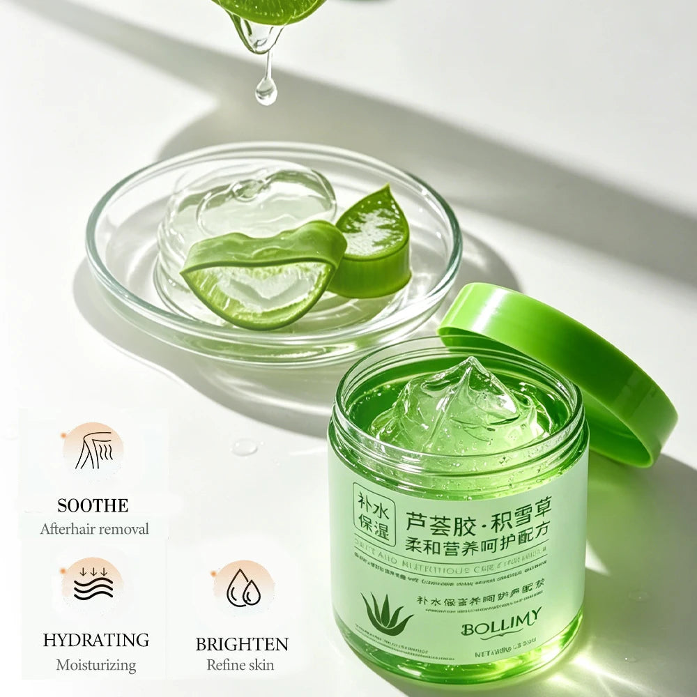 2-Pack Aloe Vera Gel | Vitamin E & Niacinamide Moisturizer Aloe Vera Gel QXL