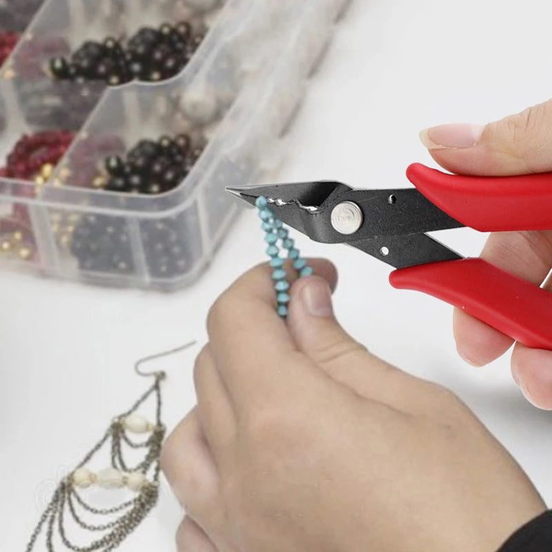 Jewelry Crimping Pliers | Jump Rings, Split Rings DIY Tool Jewelry Making Pliers QXL