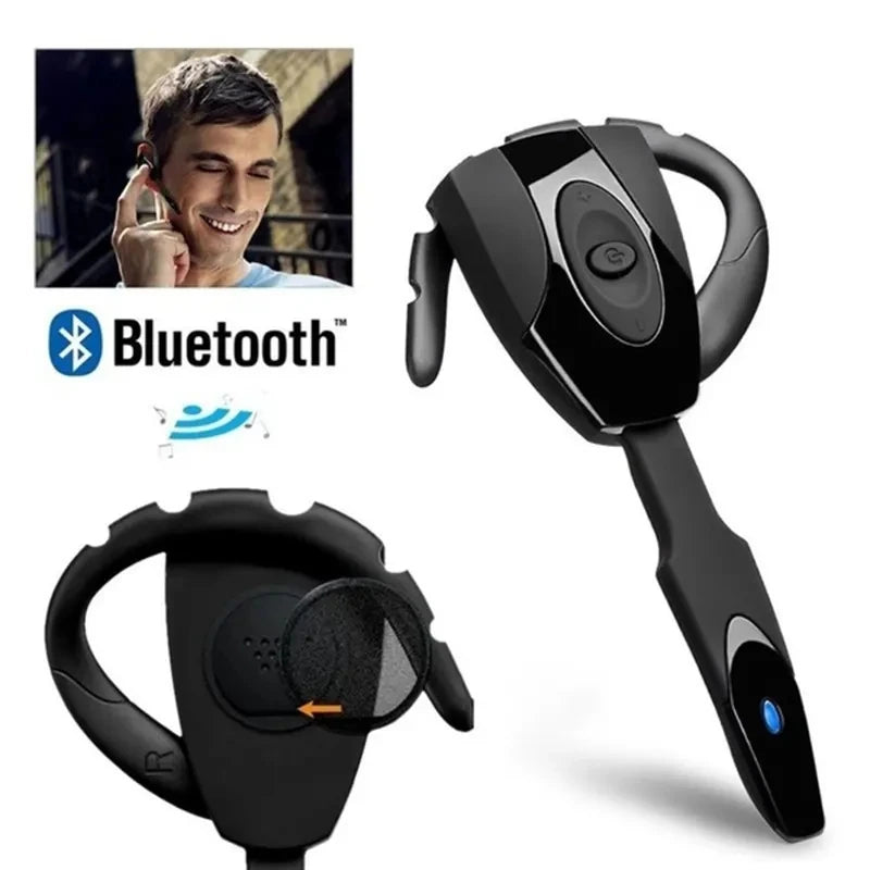 YITHOR Bluetooth Ear Hook Headset with Mic | USB Rechargeable Bluetooth Headset QXL