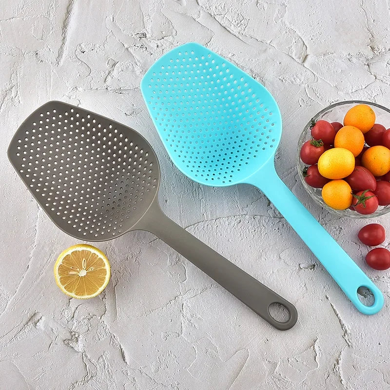 Heavy-Duty Mesh Ice Scoop & Strainer | Plastic Ice Scoop Ice Scoop Strainer QXL