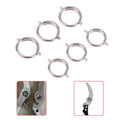 Kitchen Shears Replacement Spring 18mm 20mm Steel Torsion Coil Scissors Replacement Spring QXL 5pcs 15mm