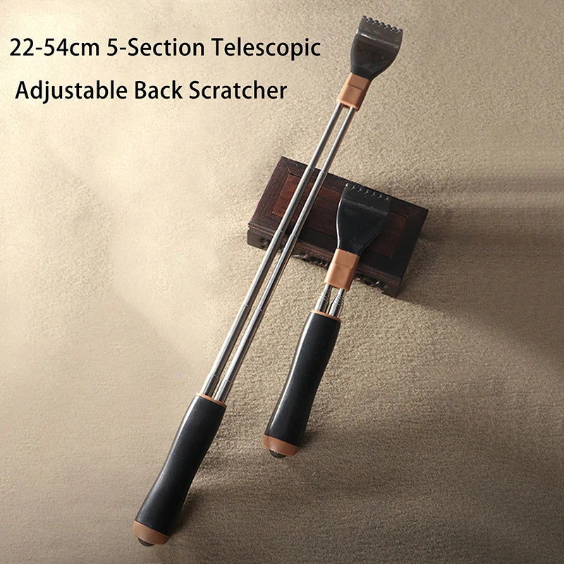 Retractable Telescopic Back Scratcher | Stainless Steel Double Pole Back Scratcher Tool QXL