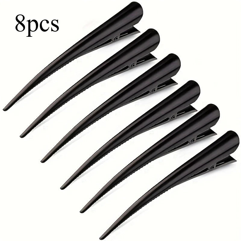 Heritage Metal Mouth Hair Clips – Braids, Buns & Ponytails Hair Clips QXL 8pcs