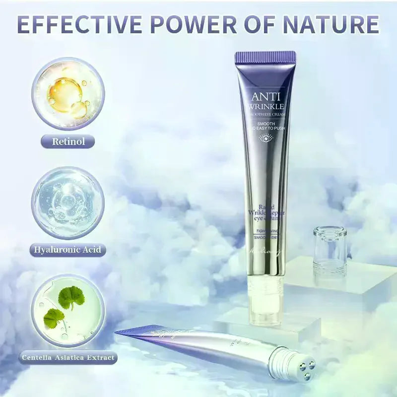 YOVIP Hyaluronic Acid Eye Cream Roller | Anti-Aging Massager Eye Cream Roller QXL