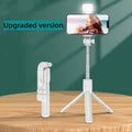 Selfie Stick Tripod with Fill Light & Bluetooth Remote Shutter Selfie Stick Tripod QXL white Fill Light