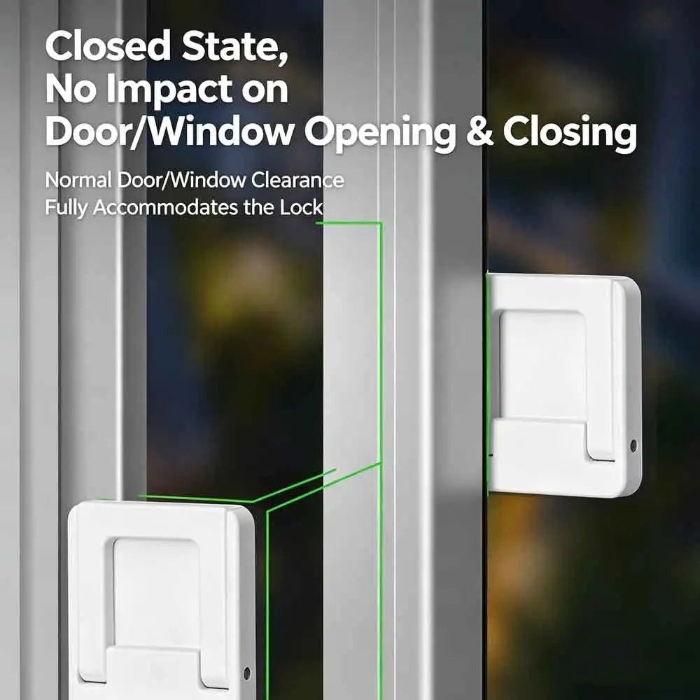 Adjustable Sliding Window & Door Lock | Child Safety Stopper Child Safety Lock QXL