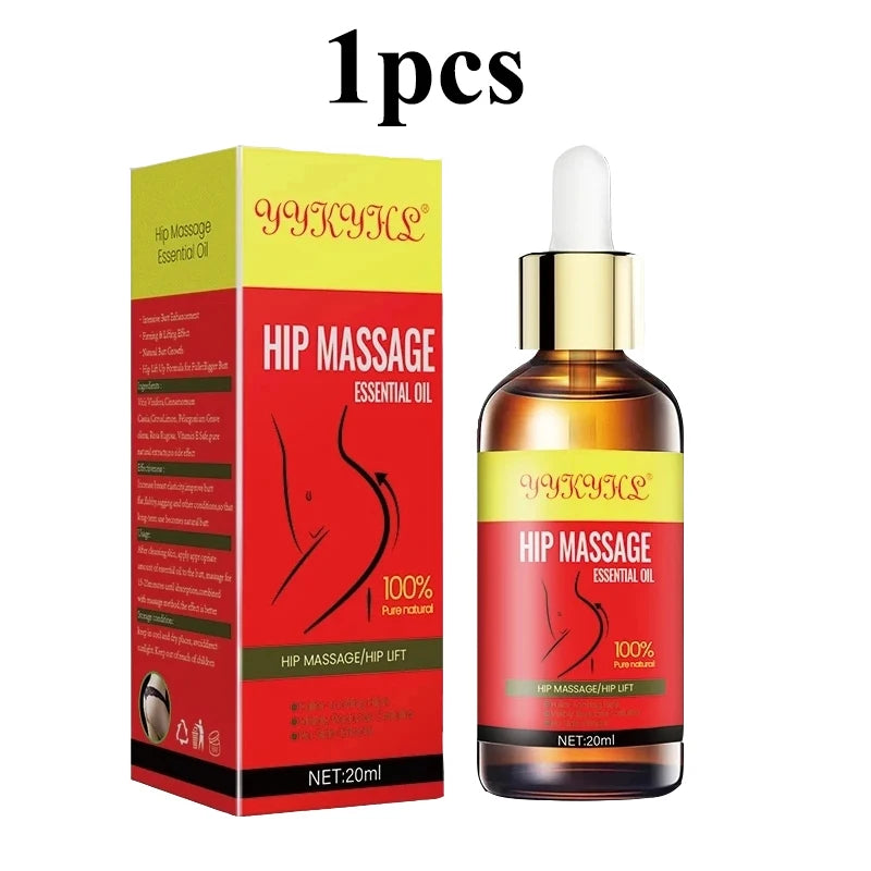 LUXURYTO Hip Lifting & Firming Compound Essential Oil Body Firming Oil QXL 20ML 1pcs