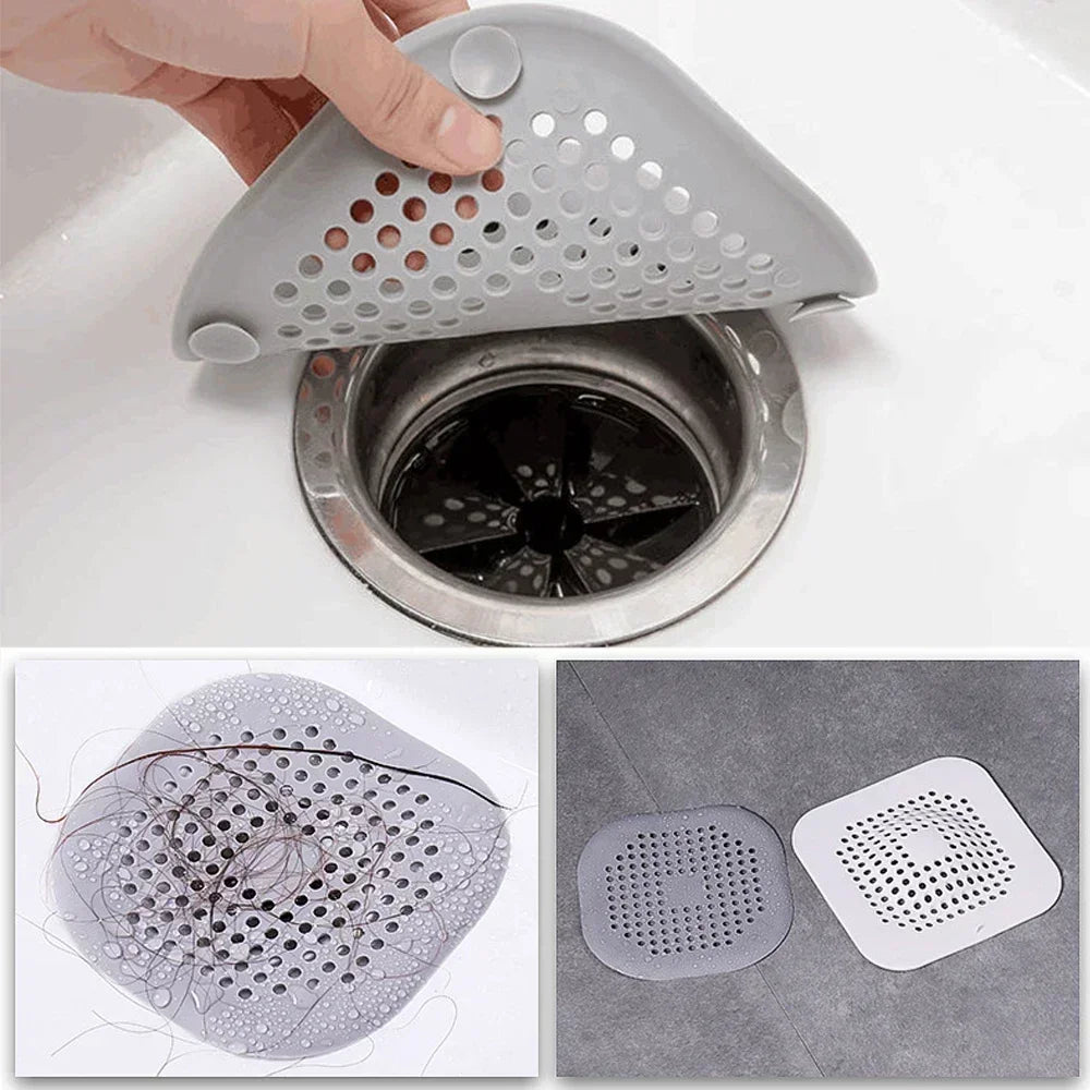 Sink & Shower Drain Strainer | Hair Catcher & Stopper Drain Strainer QXL