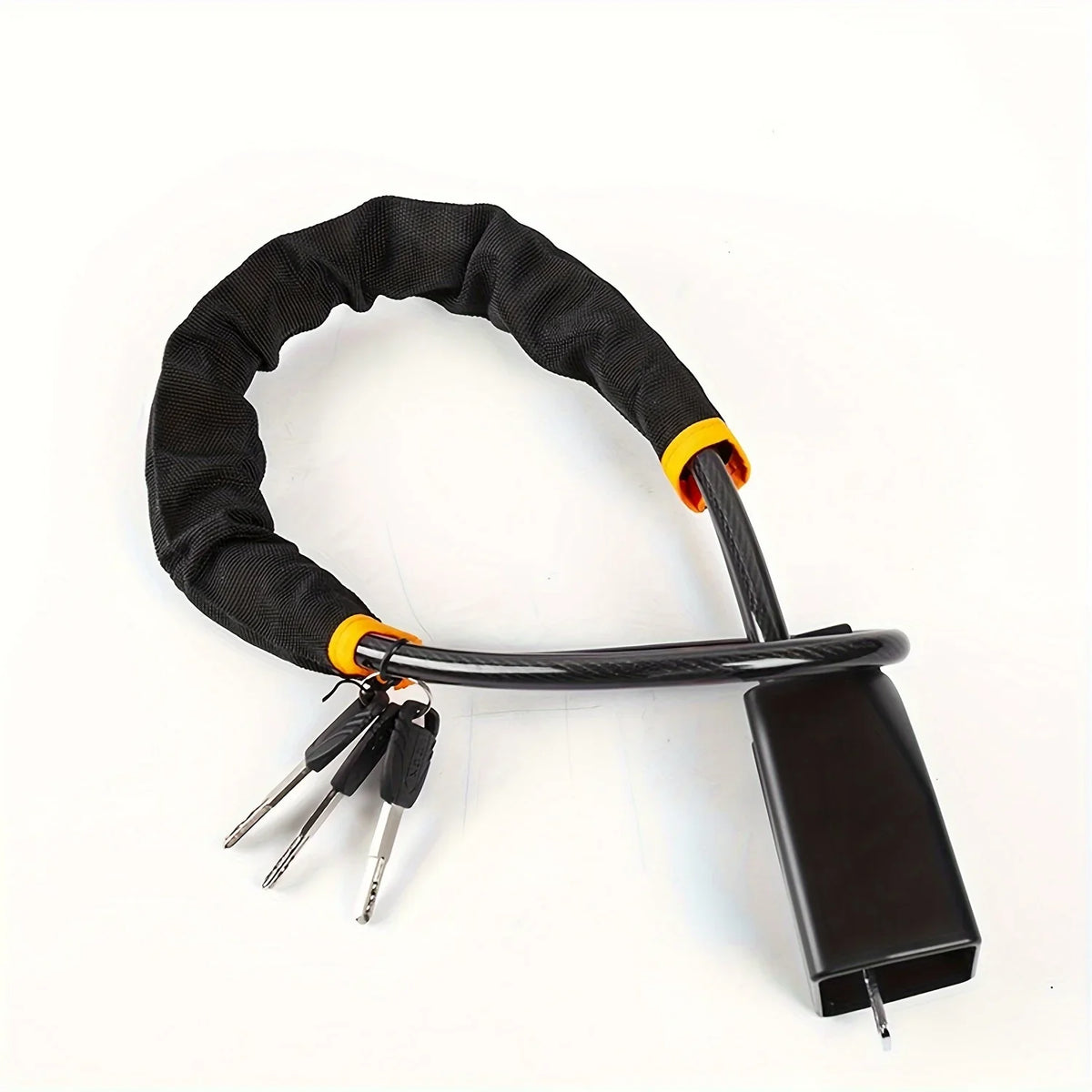 Universal Steering Wheel Lock with Seat Belt Buckle | Anti-Theft Steering Wheel Lock QXL black