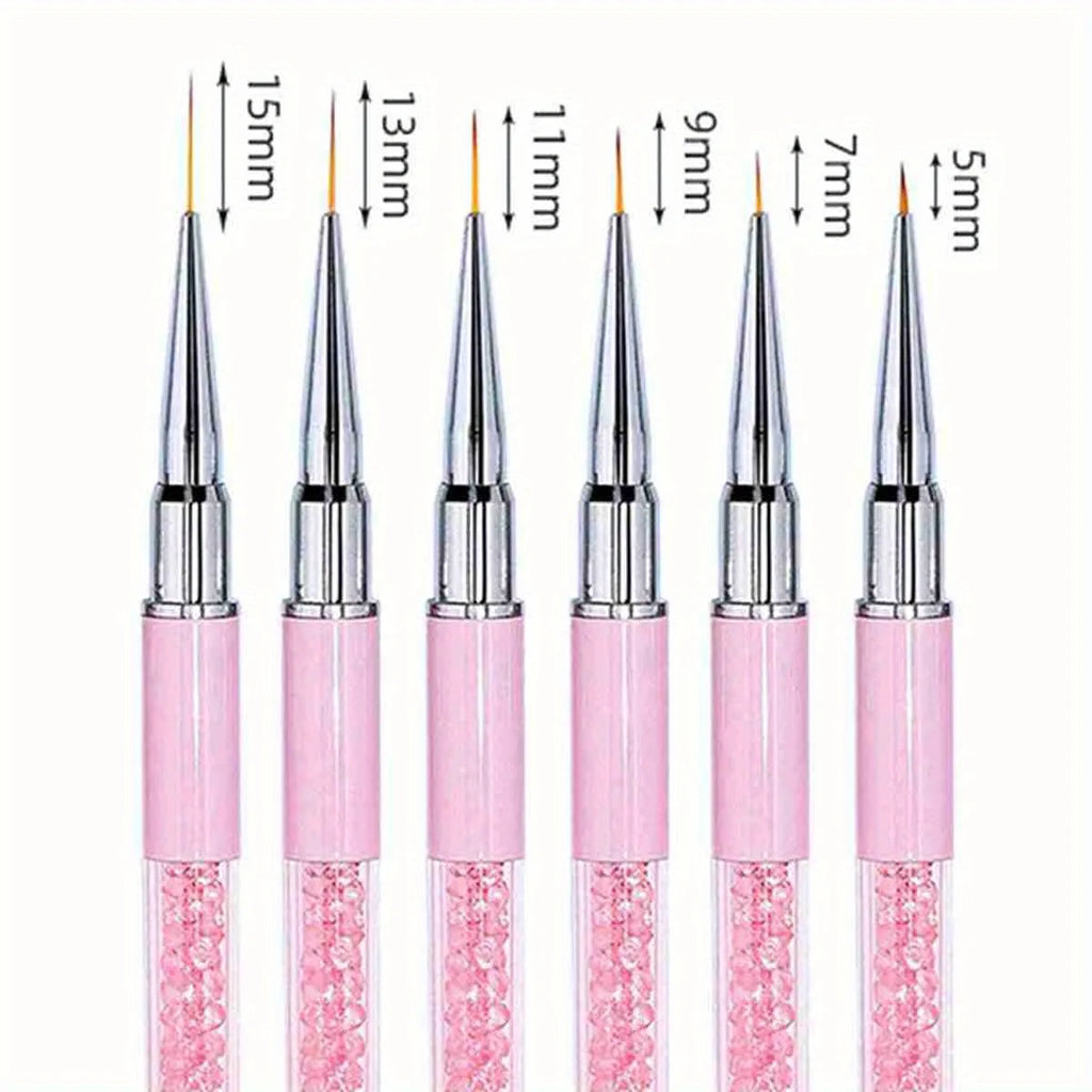 UV Gel Nail Art Liner Brush | Ultra-Thin Stripe Drawing Pen Nail Art Liner Brush QXL