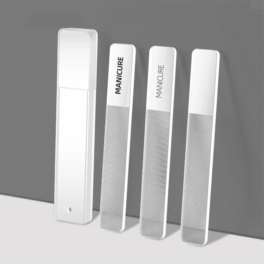 Nano Glass Nail File – Crystal Polishing & Shine Buffer Glass Nail File QXL