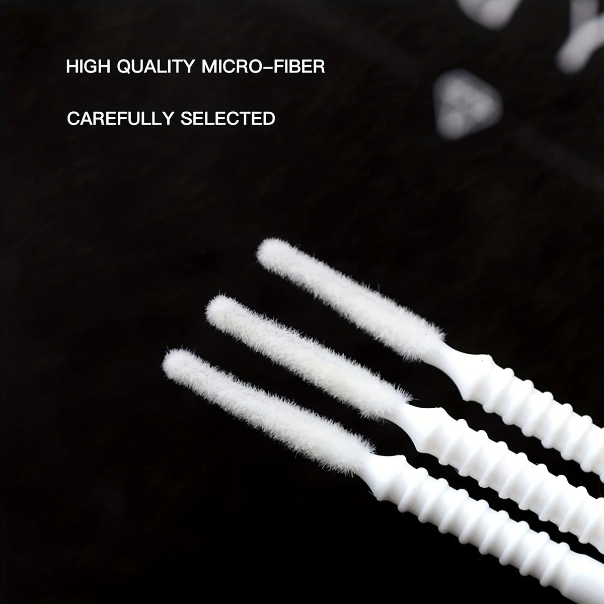 200-Pack Disposable Micro Brushes for Eyelash Extensions Lash Extension Applicators QXL