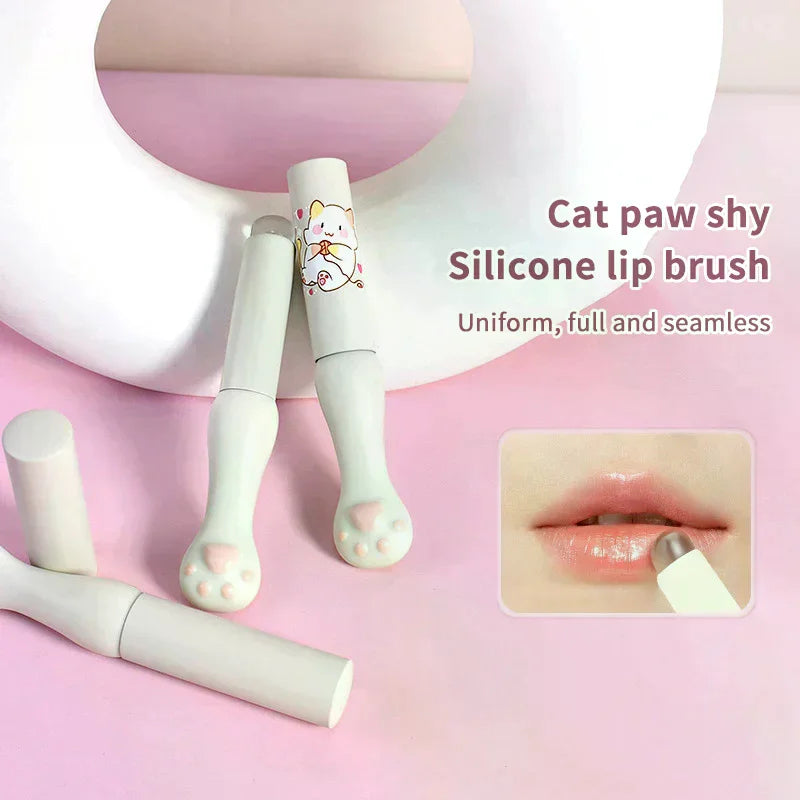 Silicone Lip & Concealer Brush | Angled Makeup Applicator Silicone Lip Brush QXL
