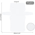 Plastic Mesh Canvas Sheets 10-Pack | DIY Knit Bag Making Mesh Canvas Craft Sheets QXL AECH04-10308