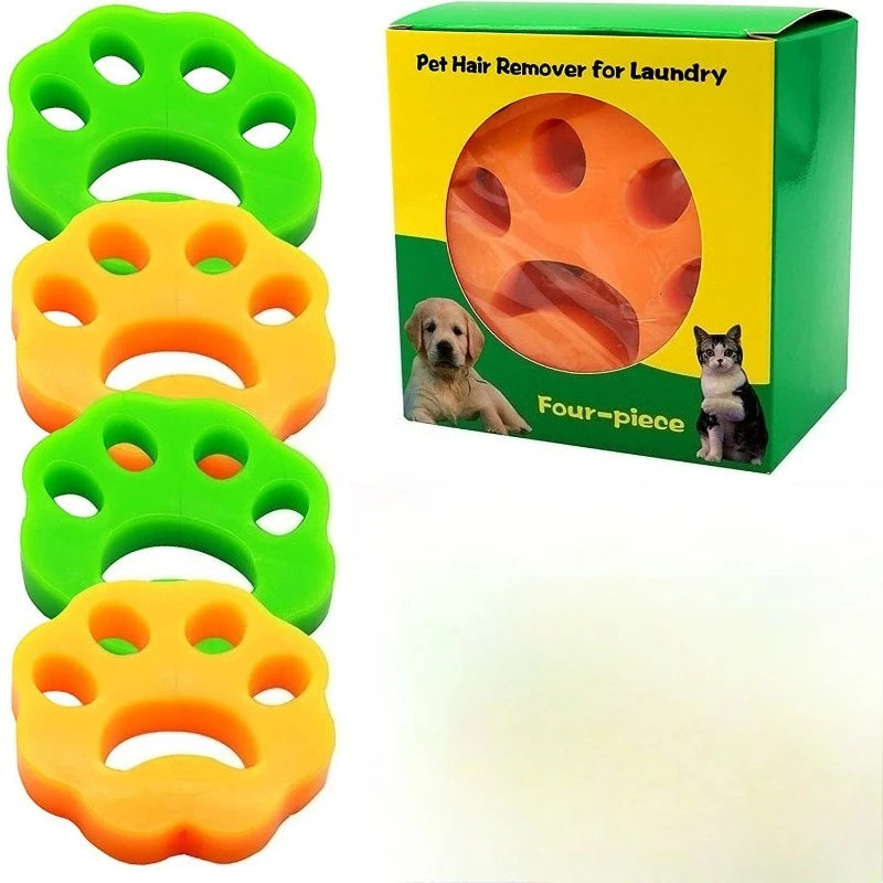 Reusable Pet Hair Remover for Laundry, Clothes & Furniture Pet Hair Remover QXL green