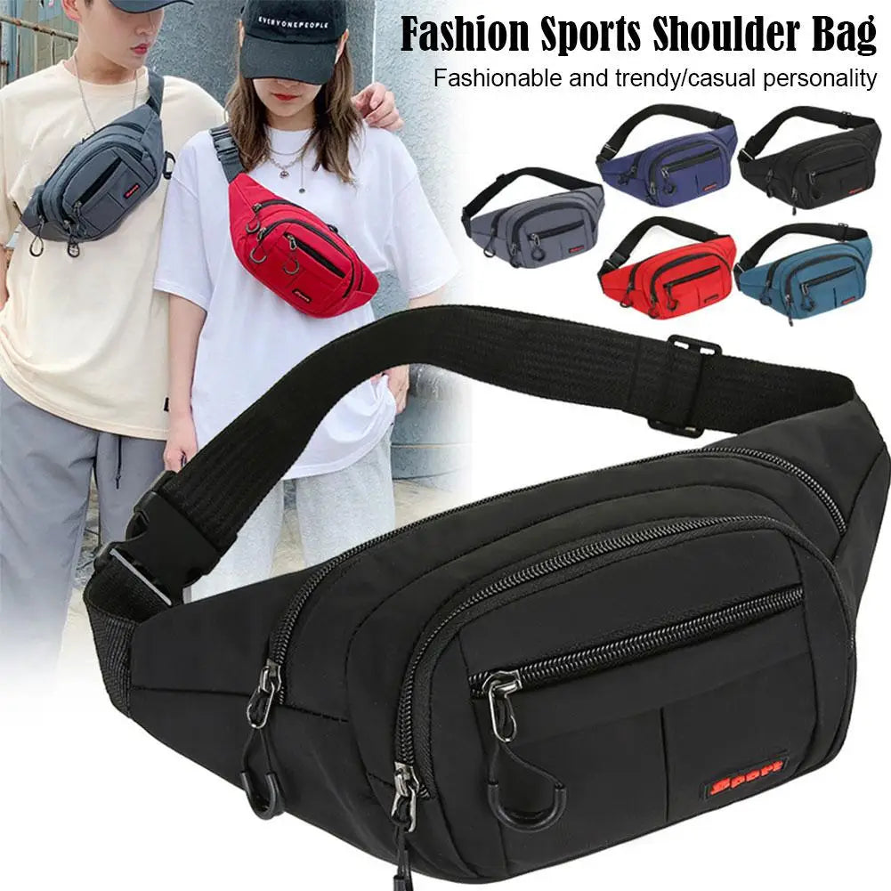 Waterproof Crossbody Waist Bag | Chest & Shoulder Pack Crossbody Waist Bag QXL