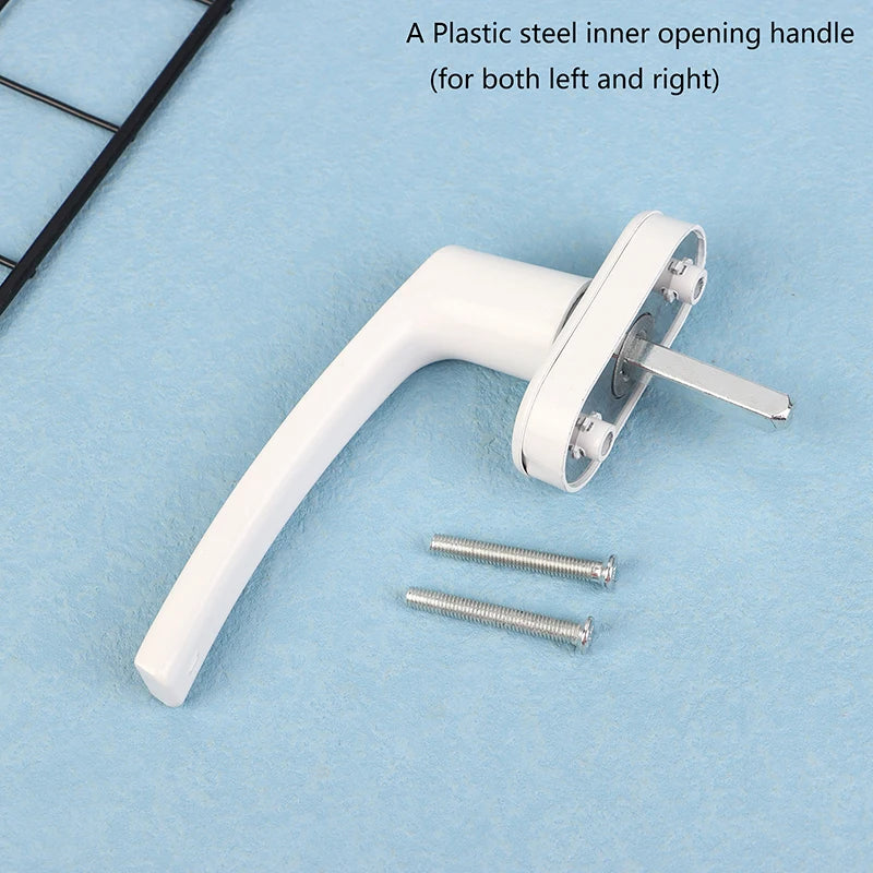 Sliding Door Window Rotating Latch Handle | Metal & PVC Steel Door Window Handle QXL A
