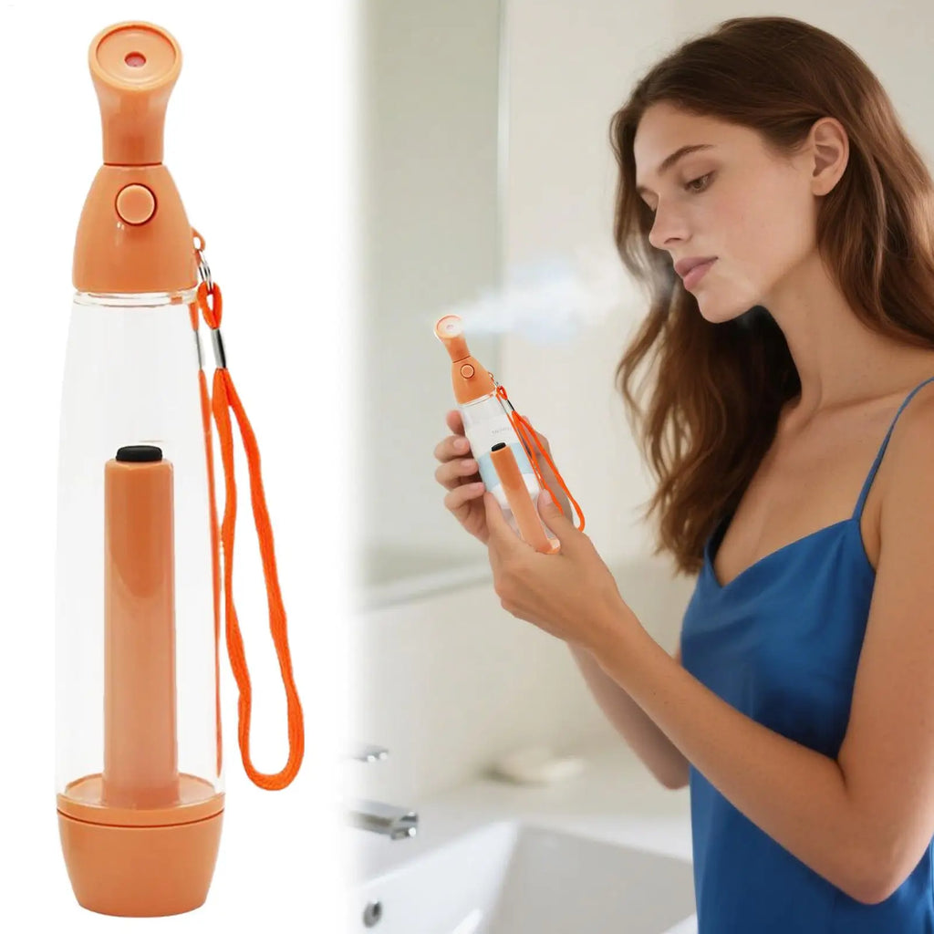 Portable Facial Mist Sprayer | Manual Fine Mist Hydrator Facial Mist Sprayer QXL