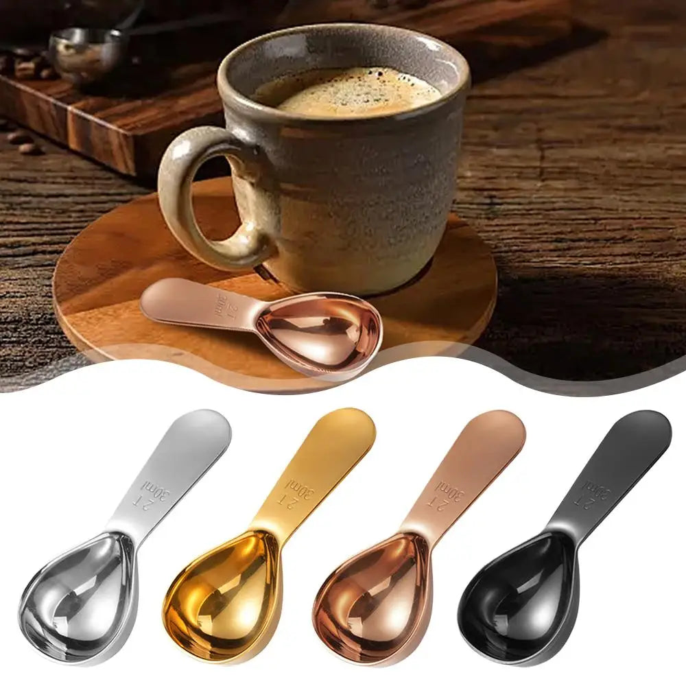 Stainless Steel Coffee Measuring Scoop – 30ml / 2 Tbsp Coffee Measuring Scoop QXL