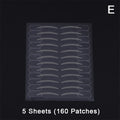 Invisible Double Eyelid Stickers with Handle | 96–320 Patches Eyelid Tape Stickers QXL 5 sheets E