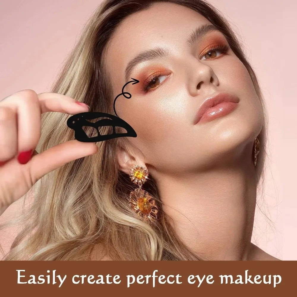 4-Pack Reusable Eyeshadow Stencils | Beginner Eye Makeup Templates Eyeshadow Stencil Set QXL