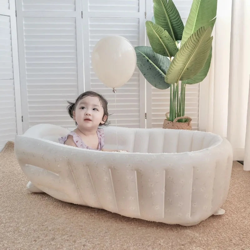 Inflatable Baby Bathtub & Kids Pool | Cute Animal Designs Inflatable Baby Bathtub QXL