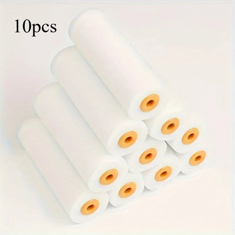 10-Pack Sponge Paint Rollers | Traceless Latex Paint Applicator Sponge Paint Roller QXL 10pcs