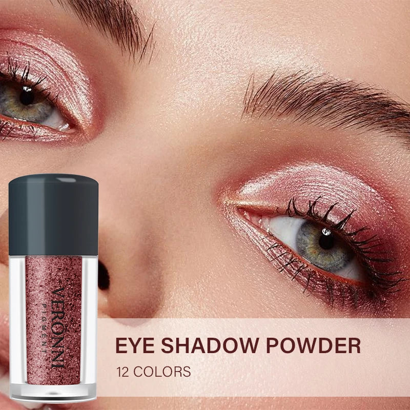 Pearlescent Diamond Eyeshadow Powder | Shimmer & Metallic Eyeshadow Powder QXL