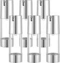 6-Pack 15ml Airless Pump Bottles | Refillable Vacuum Travel Set Airless Pump Bottle QXL 6pcs 30Ml (Uv-typ)