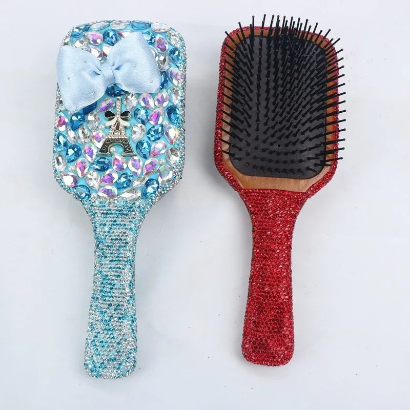 Diamond Air Cushion Scalp Massage Comb | Anti-Static Wide Board Scalp Massage Comb QXL