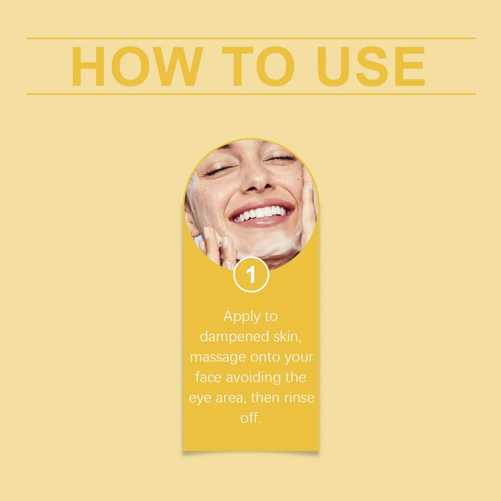 OUHOE Honey Foaming Face Wash | Oil Control & Pore Cleanser Foaming Face Wash QXL