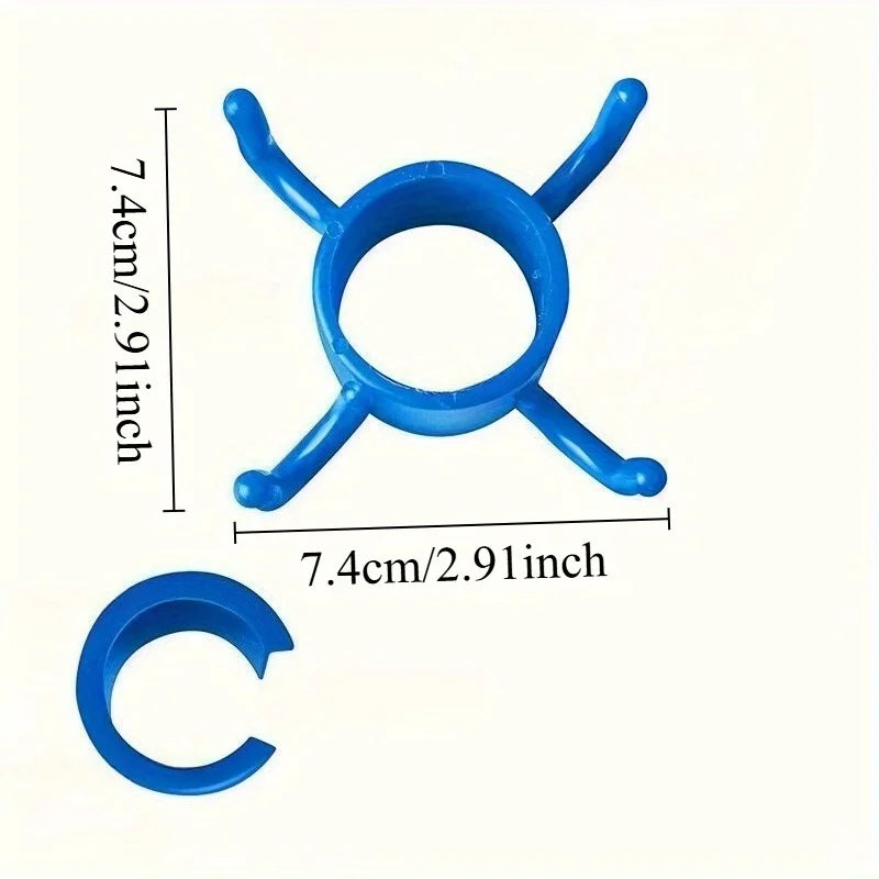 Adjustable 4-Claw Beach Umbrella Hook | Towel & Bag Hanger Umbrella Pole Hook QXL