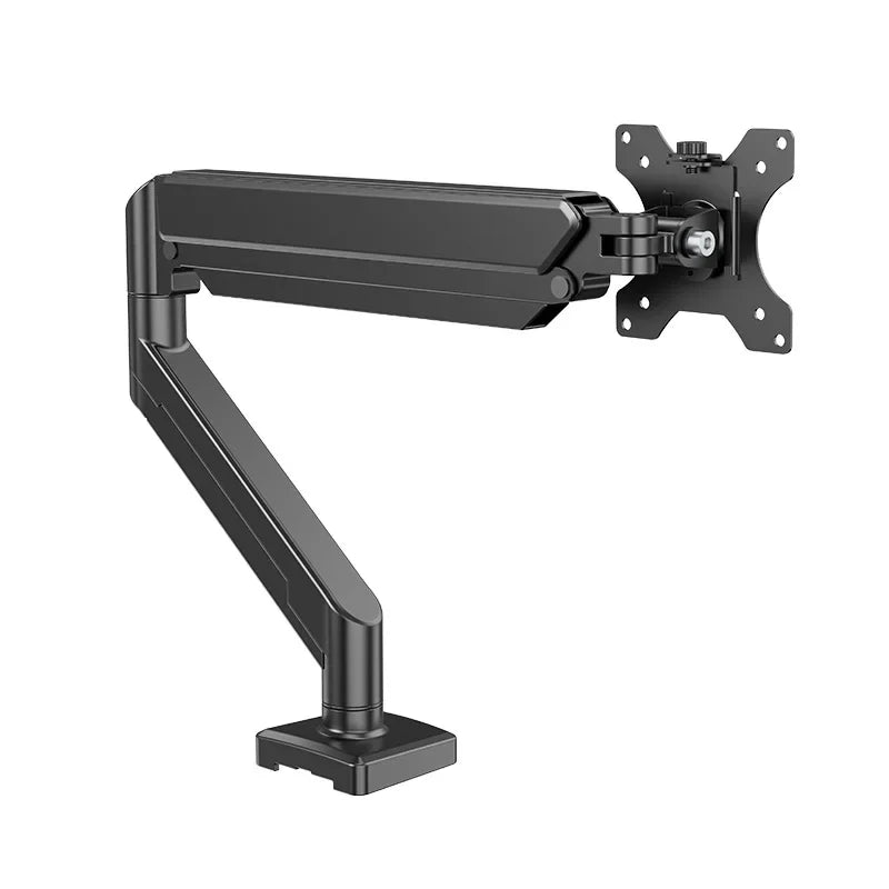 Single Monitor Mount Stand – 32" VESA Desk Bracket Adjustable Monitor Mount Stand QXL black-5 L