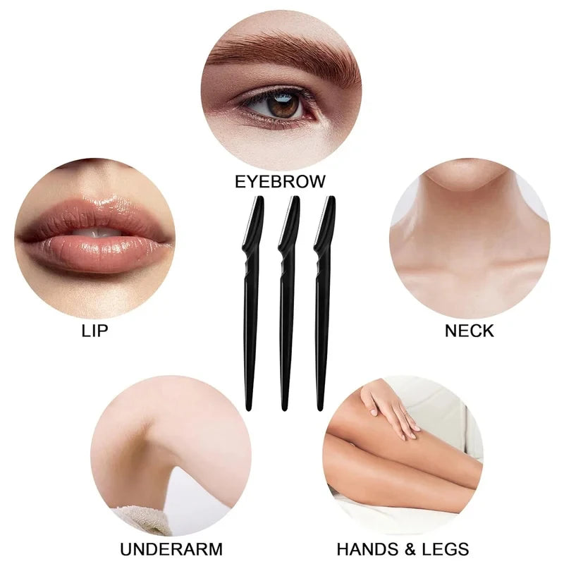 Eyebrow Razor Trimmer Set – Safe Face & Body Hair Shaper Eyebrow Razor Trimmer QXL
