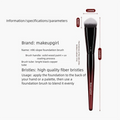 Triangular Slope Foundation Brush | Liquid Foundation Makeup Foundation Brush QXL N96 Foundation 01