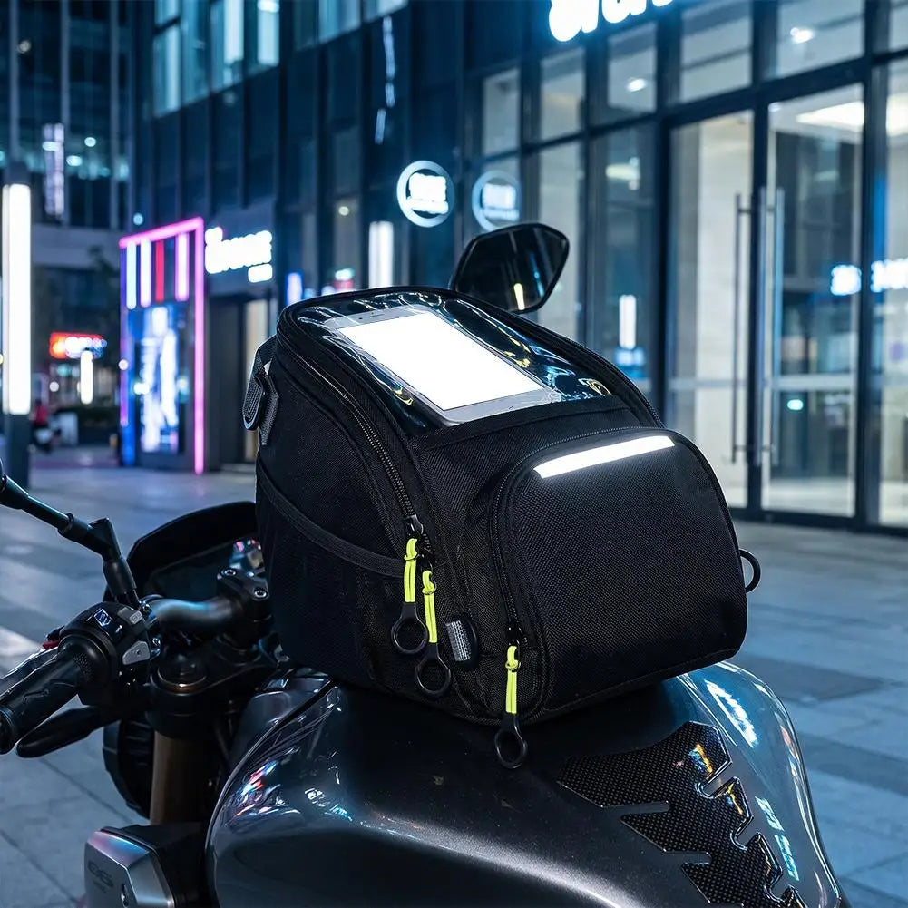 Motorcycle Tank Bag 5L Waterproof Touchscreen Phone Pocket Motorcycle Tank Bag QXL