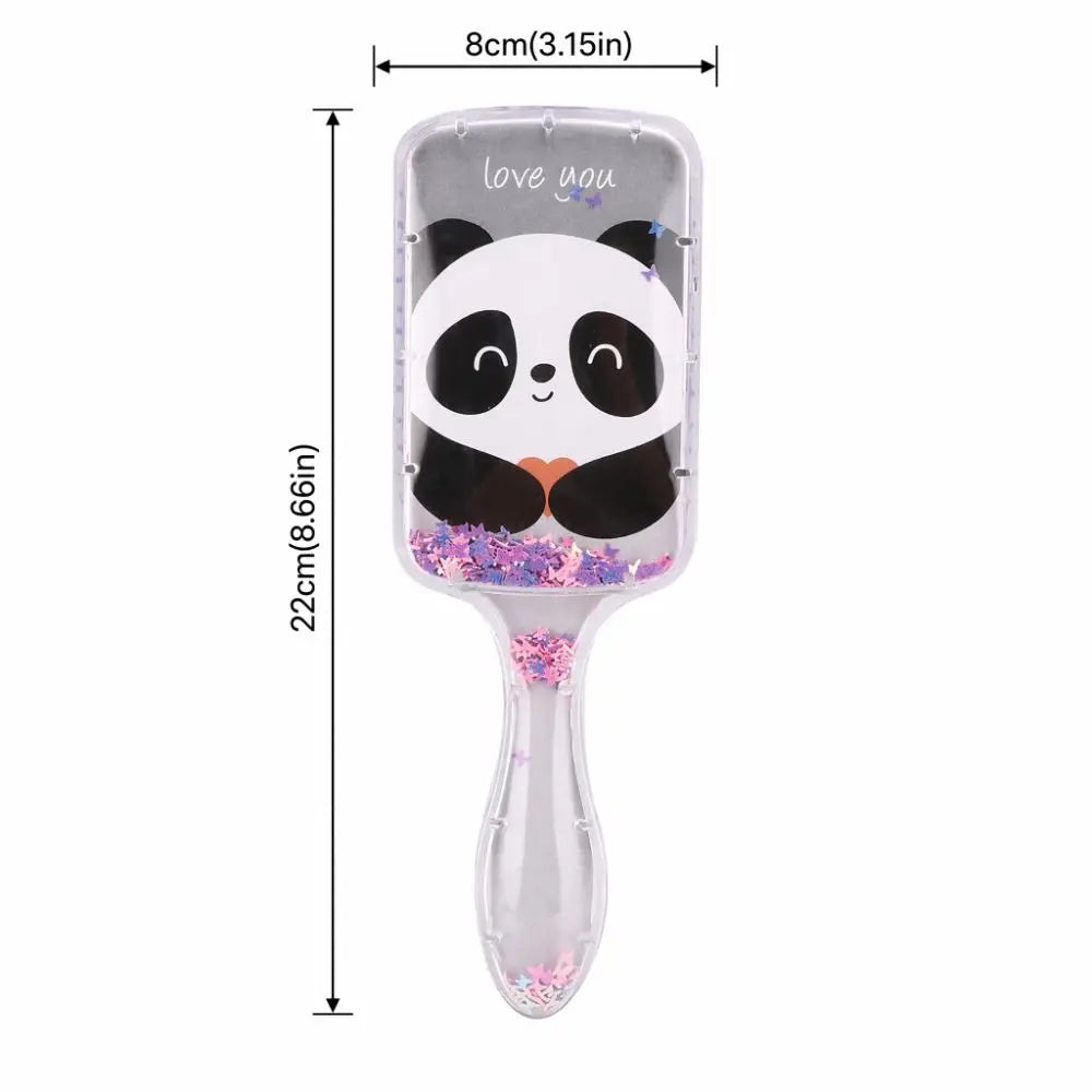 Cartoon Cushion Hair Comb | Detangling & Scalp Massage Scalp Massage Comb QXL