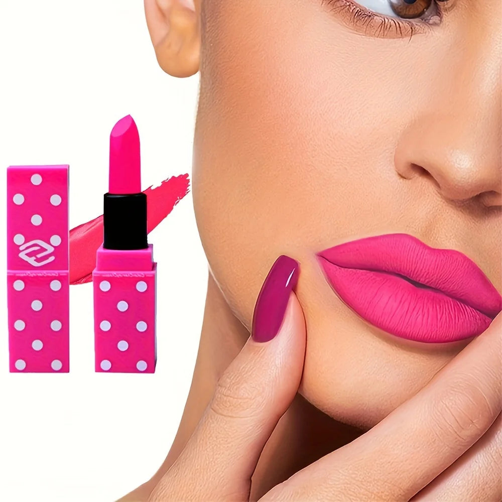 8-Shade Velvet Lipstick | Waterproof Long-Lasting Lip Colour Velvet Matte Lipstick QXL
