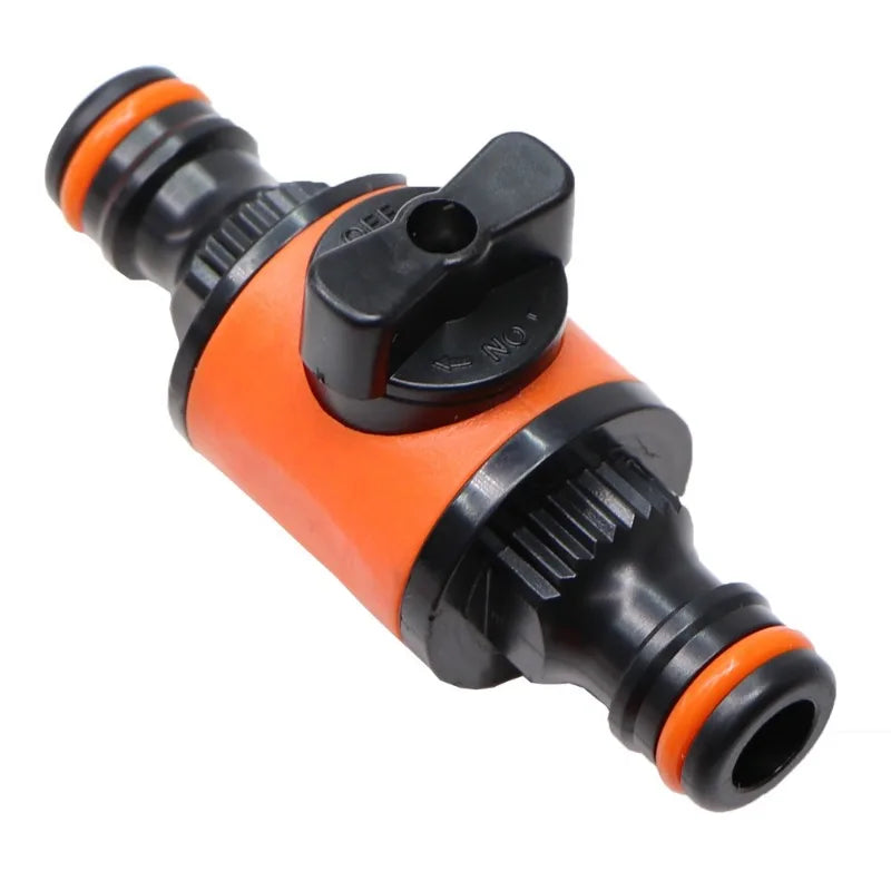 16mm Garden Hose Shut-Off Valve Quick Connector Fitting Hose Valve Connector QXL