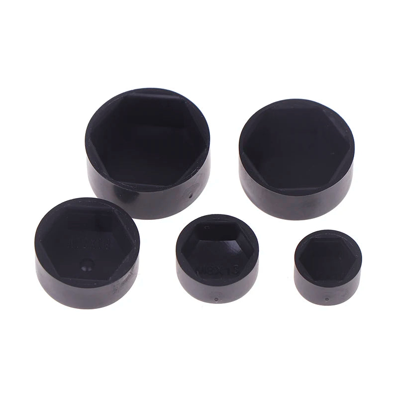 20-Pack Plastic Hex Nut Caps | Screw Dust Covers Nut Protective Caps QXL