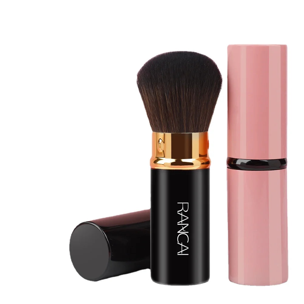 Mini Retractable Powder & Blush Brush | Portable Travel Brush Retractable Makeup Brush QXL