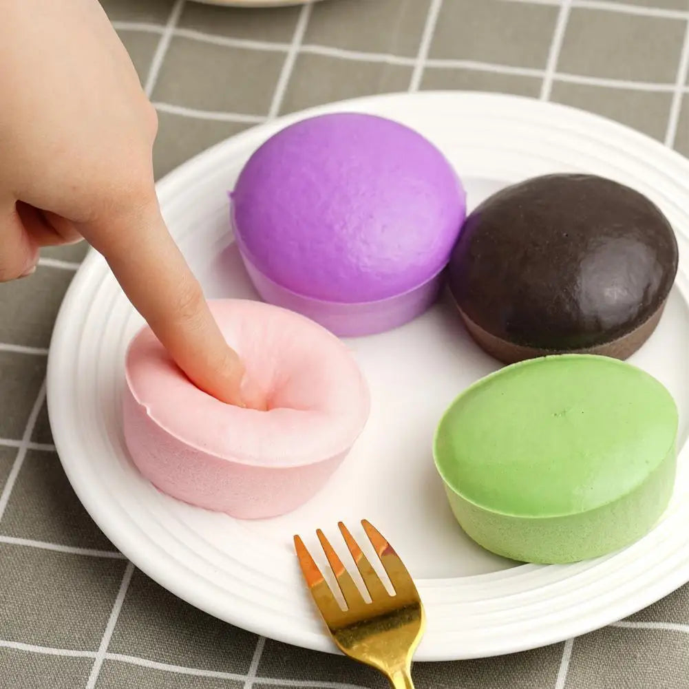 Bread Slow Rising Squishy Fidget Toy – Soft TPR Squeeze Squishy Fidget Toy QXL