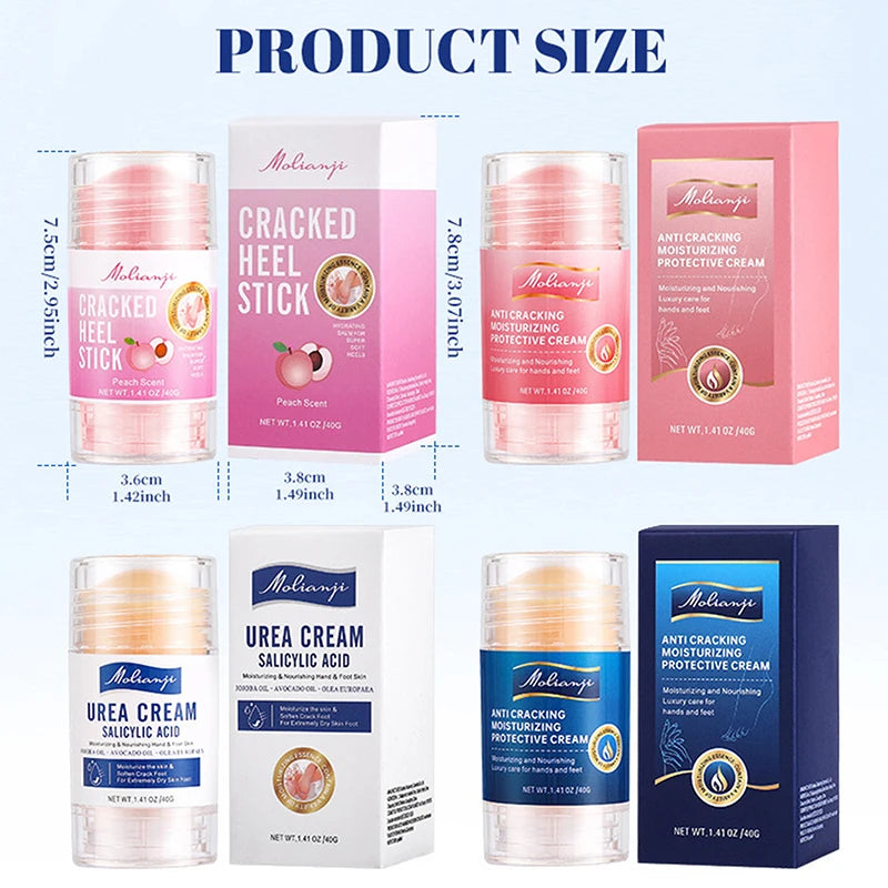 BMPEIC Peach Foot Cream – Urea, Squalane & Vitamin E Foot & Hand Cream QXL