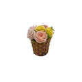 6-Piece Miniature Potted Flowers Set for Dollhouse Décor Dollhouse Miniatures QXL Yellow