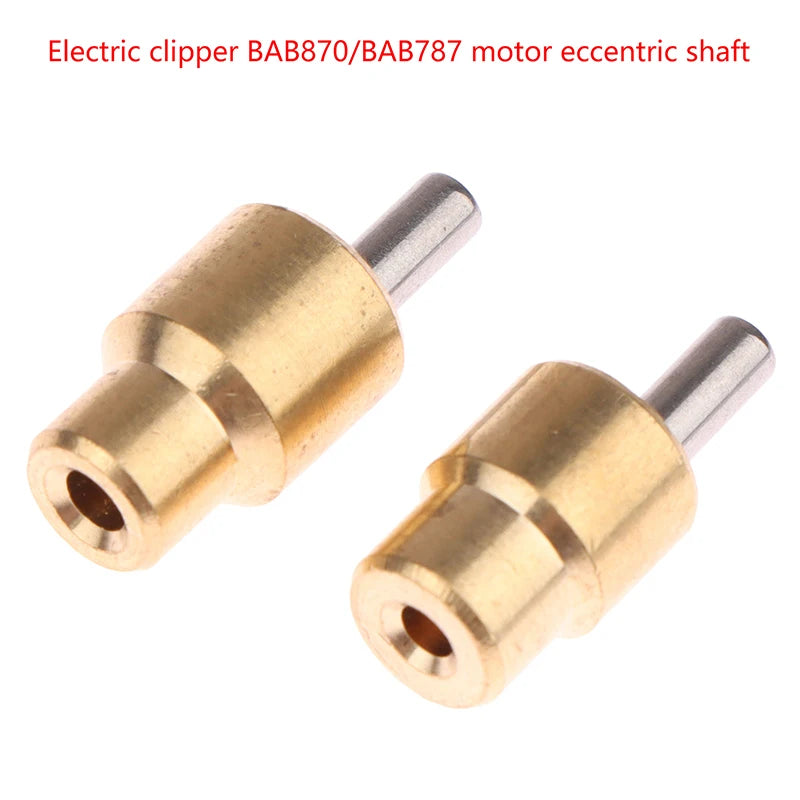 Brass Motor Eccentric Shaft for Hair Clippers – 2.0mm Clipper Replacement Part QXL