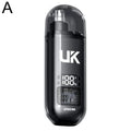 Rechargeable Electric Nose & Ear Hair Trimmer Mini Clipper Nose Hair Trimmer QXL Black