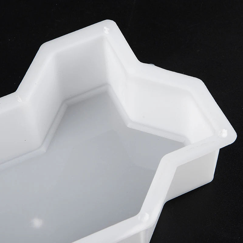 Plastic DIY Concrete Path Maker Mold | Garden Paving Brick Garden Paving Mold QXL