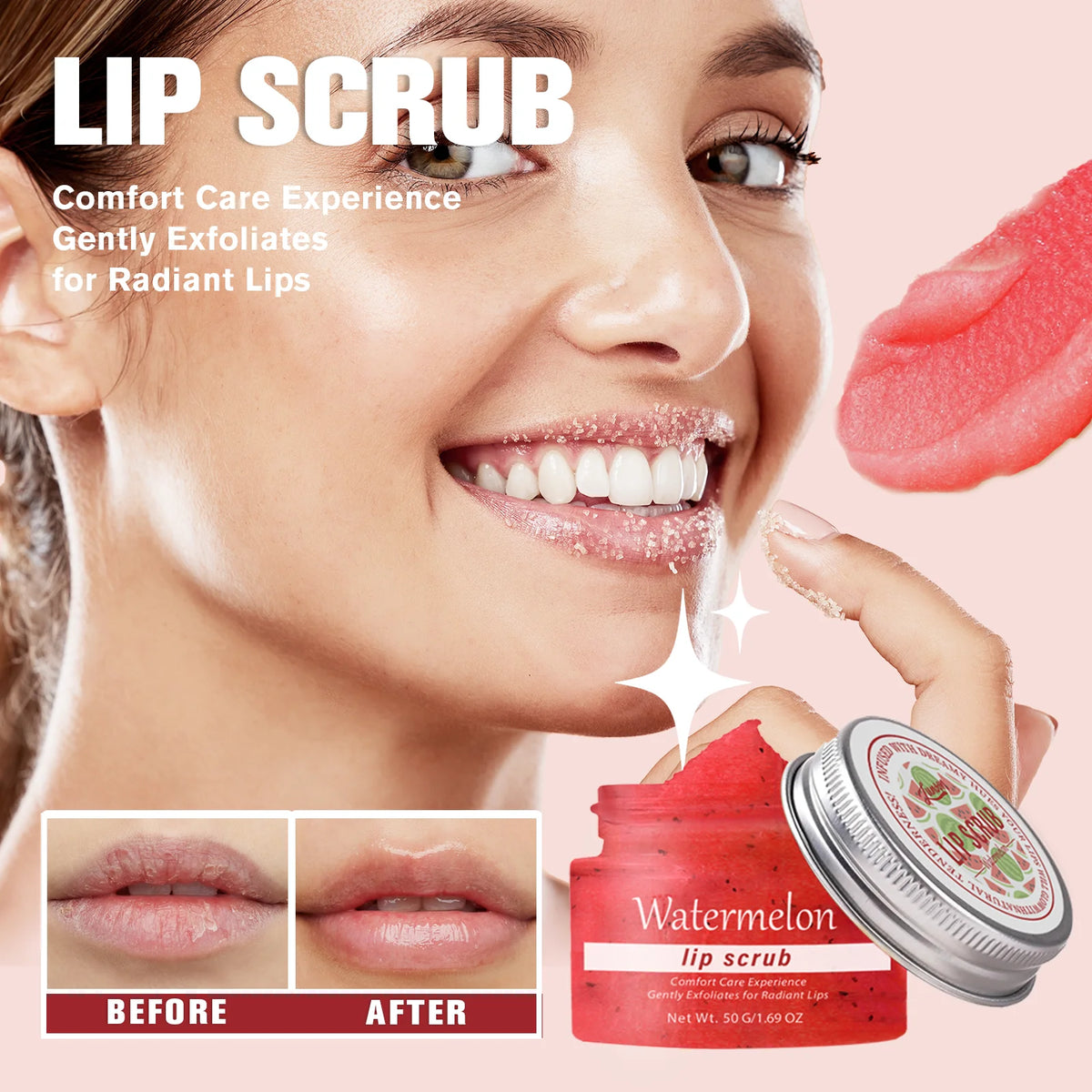 DIMOT Lip Scrub 50g | Exfoliating & Brightening Lip Treatment Lip Scrub QXL